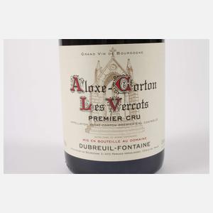 Sechs Flaschen Aloxe-Corton Les Vercots Premier Cru 2019
