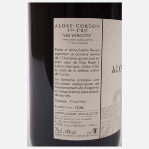 Sechs Flaschen Aloxe-Corton 1er Cru Les Vercots 2019