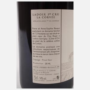 Sechs Flaschen Ladoix 1er Cru La Corvée 2019