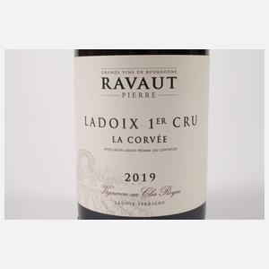 Sechs Flaschen Ladoix 1er Cru La Corvée 2019