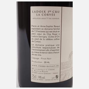 Sechs Flaschen Ladoix 1er Cru La Corvée 2019
