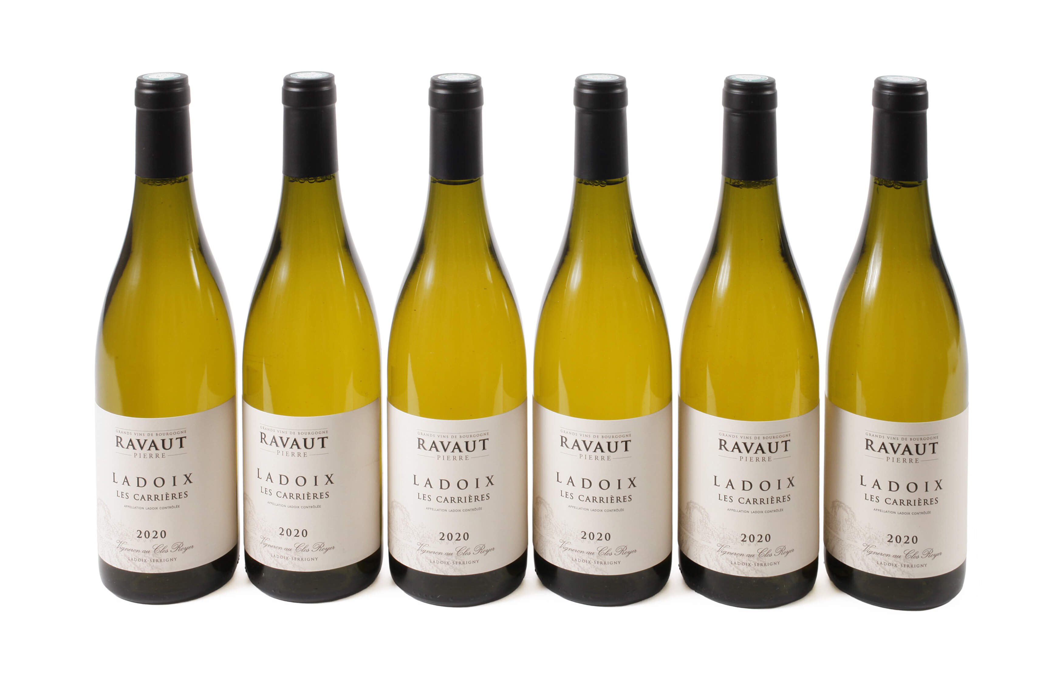 Sechs Flaschen Ladoix Les Carrières 2020
