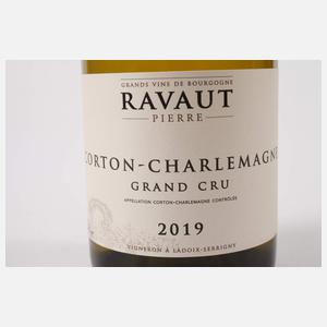 Sechs Flaschen Corton-Charlemagne Grand Cru 2019