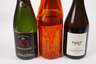 Drei Flaschen Champagner