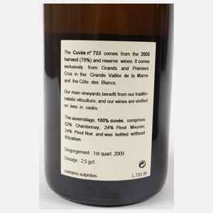 Drei Flaschen Jahrgangschampagner