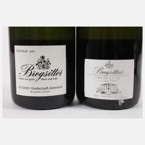 Drei Flaschen Jahrgangschampagner