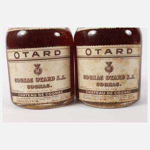 Zwei kleine Flaschen Otard