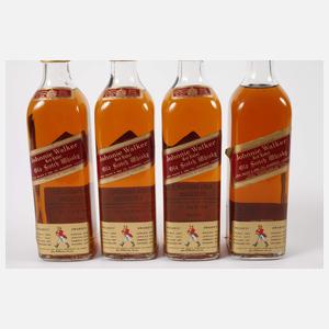 Sechs Flaschen Johnnie Walker