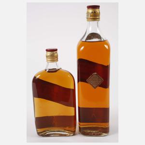 Sechs Flaschen Johnnie Walker