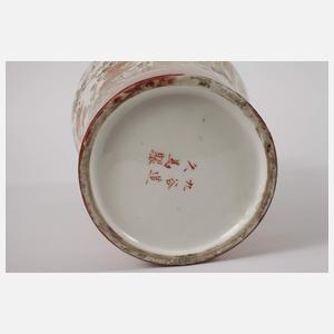 Vase Kutani-Porzellan