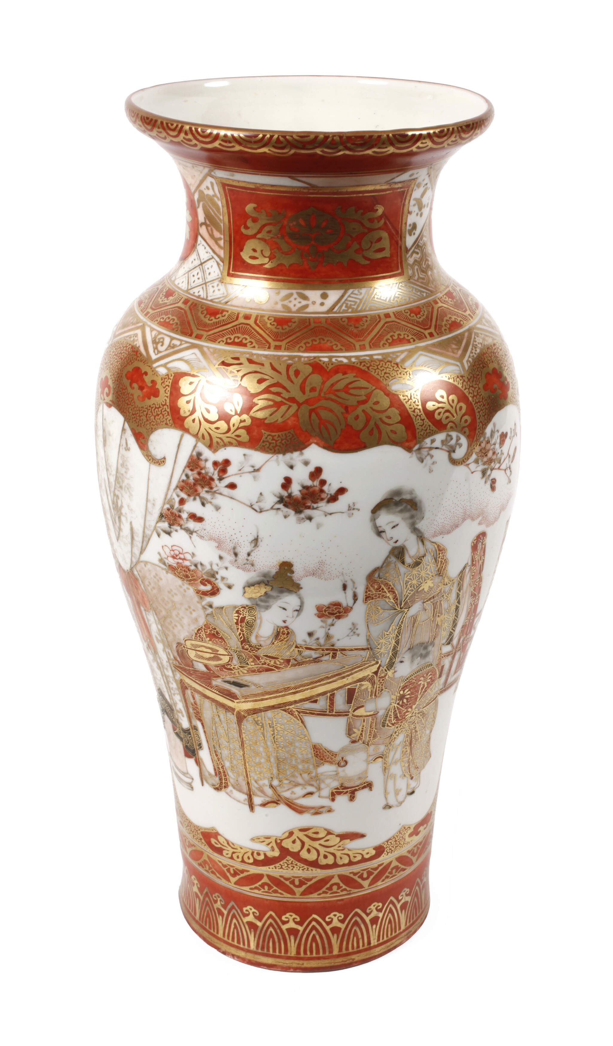 Vase Kutani-Porzellan