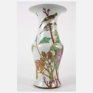 Vase Famille rose