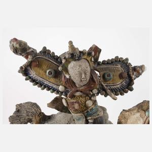 Figürlicher Firstziegel