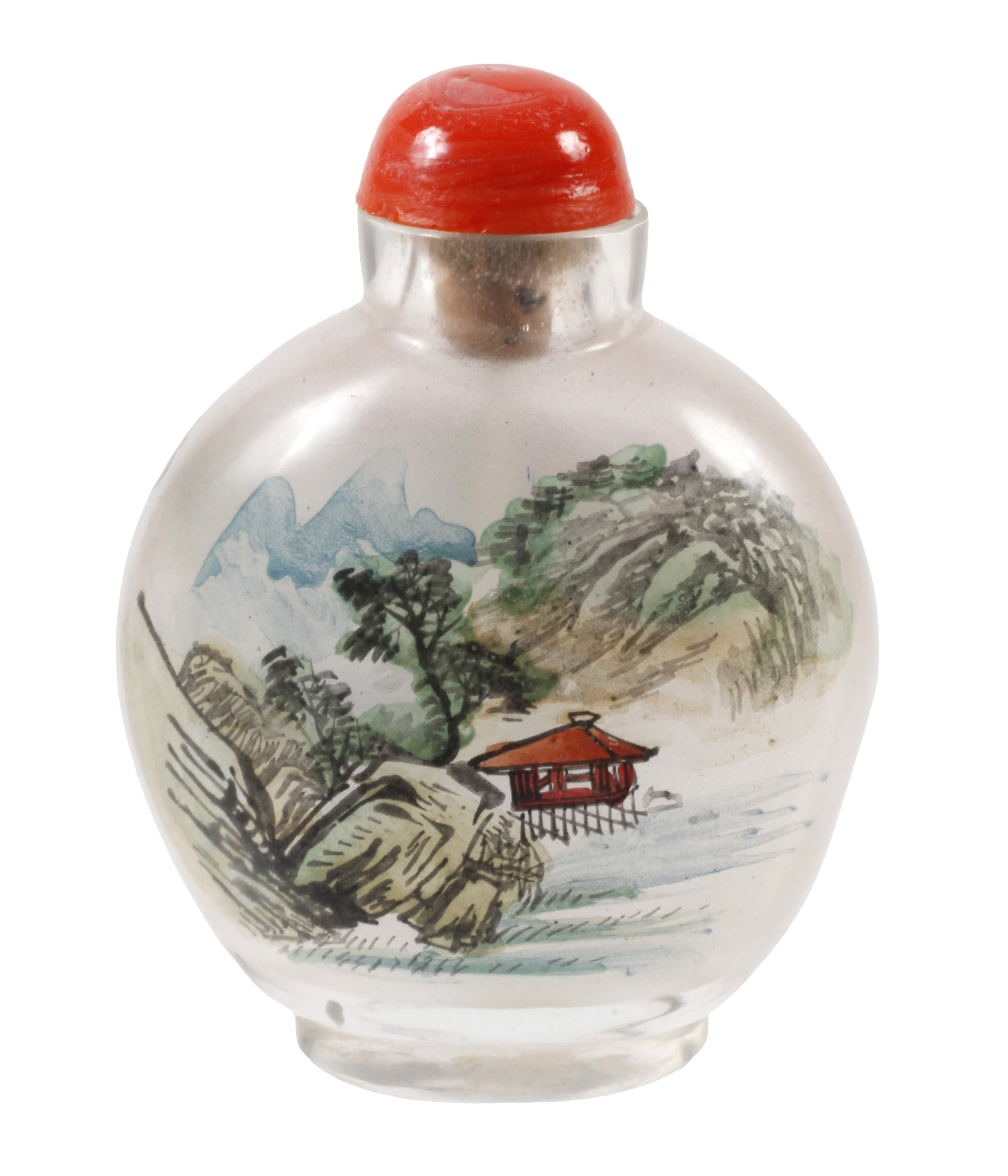 Snuffbottle Glas