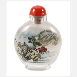 Snuffbottle Glas