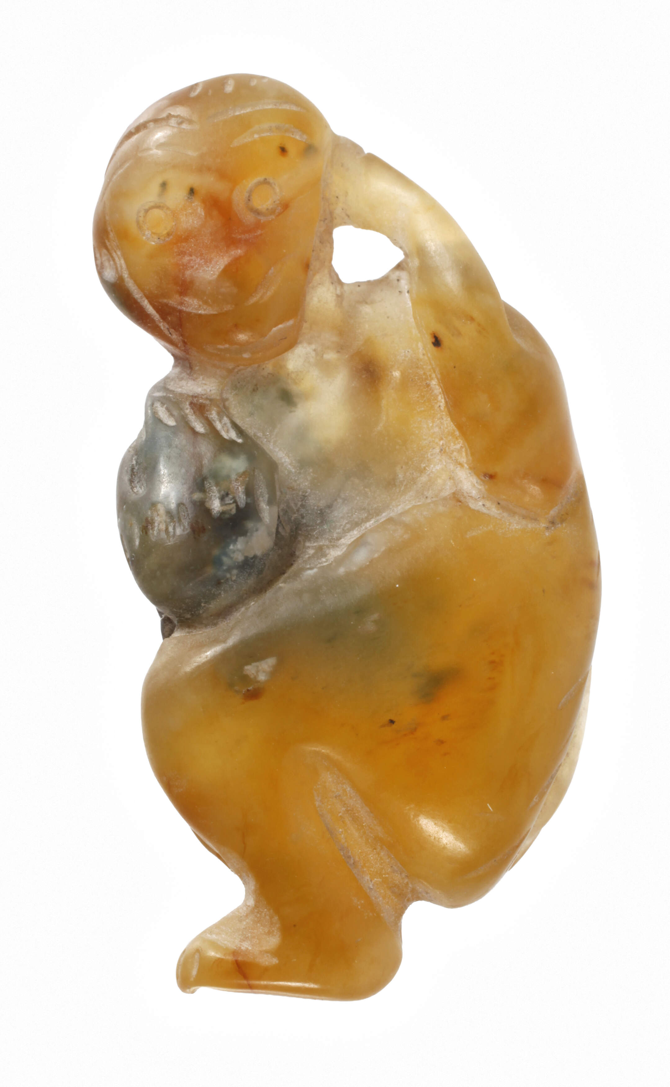 Figürliche Achatschnitzerei
