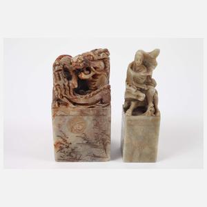 Konvolut figürliche Siegel