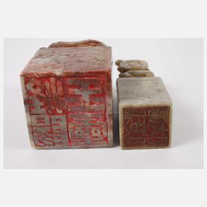 Konvolut figürliche Siegel