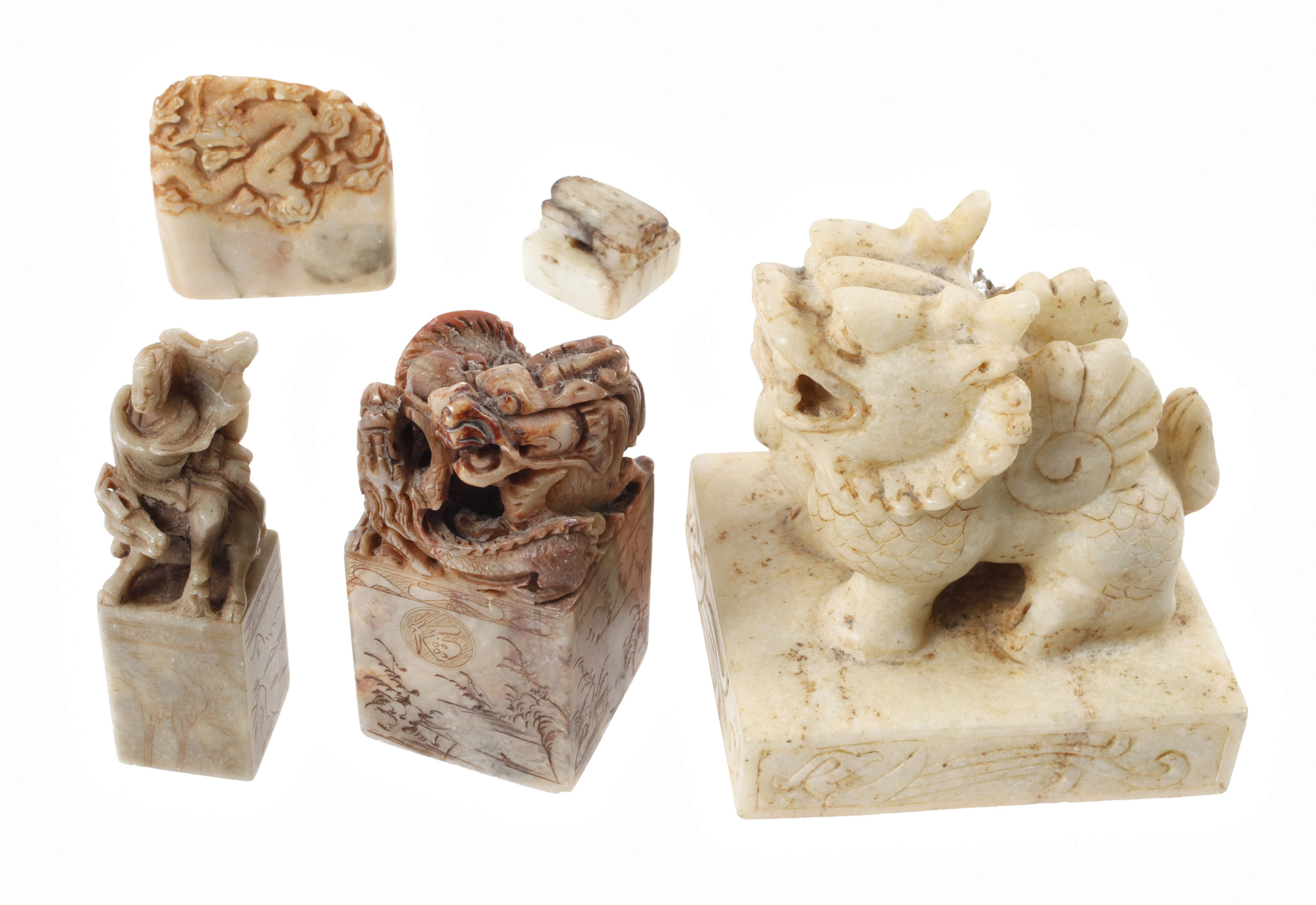 Konvolut figürliche Siegel