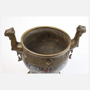 Räuchergefäß Cloisonné