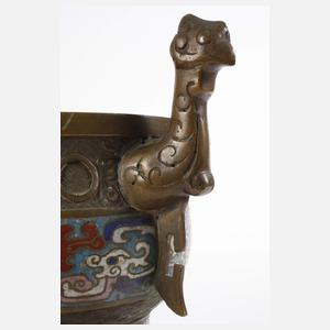 Räuchergefäß Cloisonné