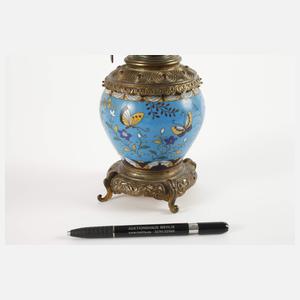 Petroleumlampe Cloisonné