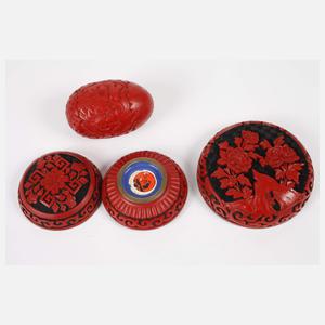 Konvolut Lackarbeiten