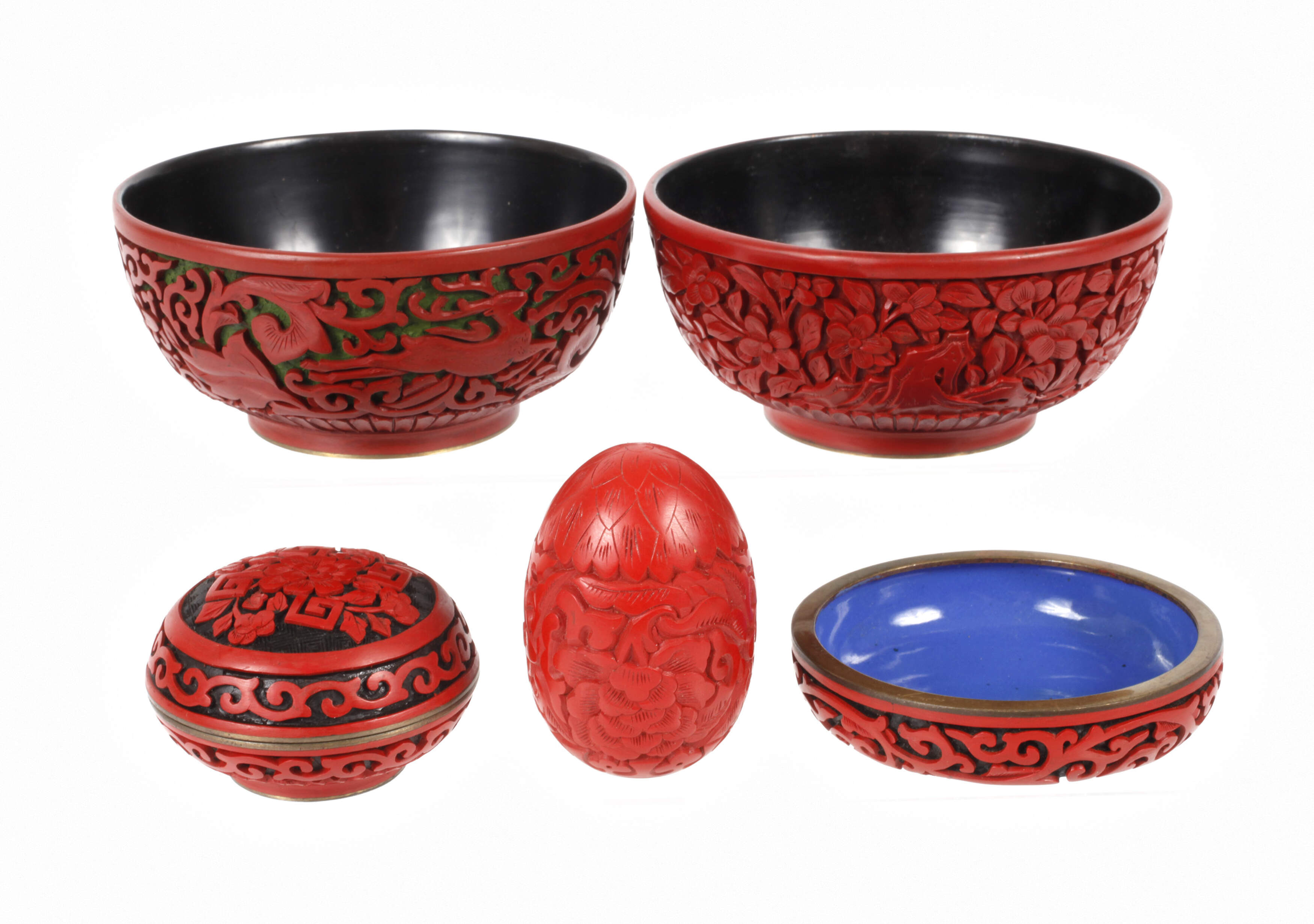 Konvolut Lackarbeiten