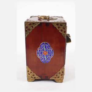 Miniaturschränkchen Emaille