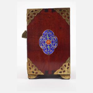 Miniaturschränkchen Emaille