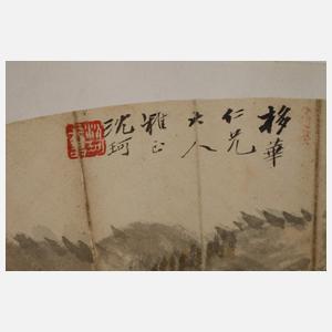 Historische Fächerbespannung