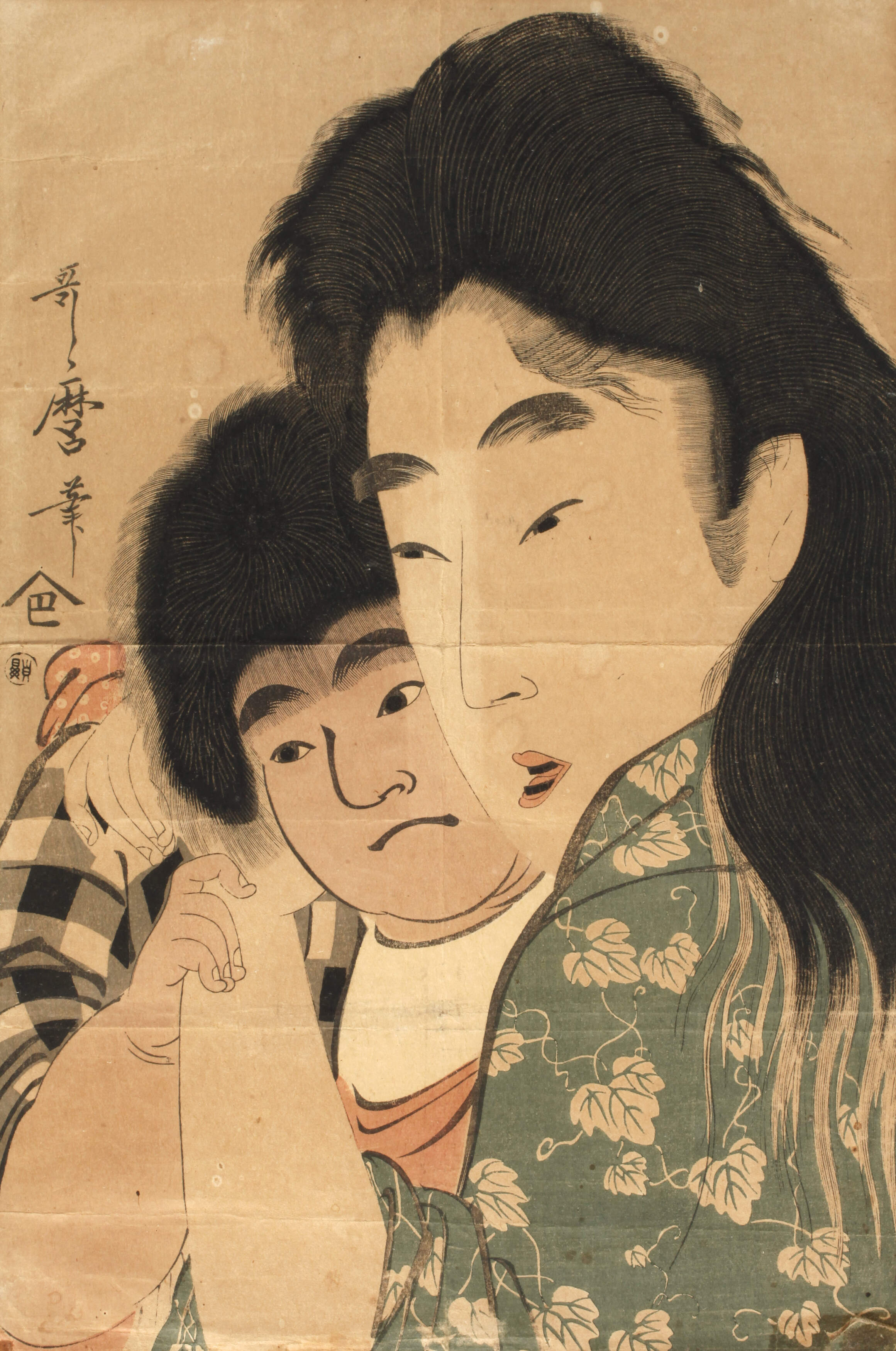 Kitagawa Utamaro, Farbholzschnitt