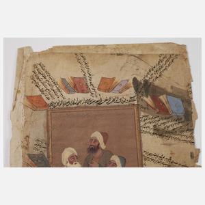 Fragment Buchmalerei