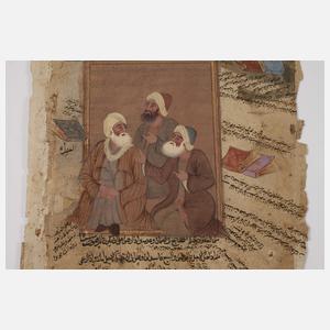 Fragment Buchmalerei