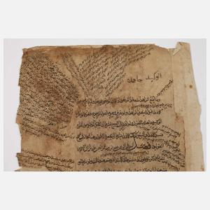 Fragment Buchmalerei