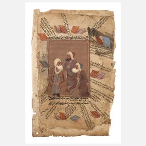 Fragment Buchmalerei