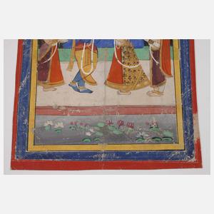 Indische Miniaturmalerei