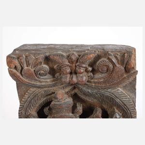 Hinduistische Schnitzerei