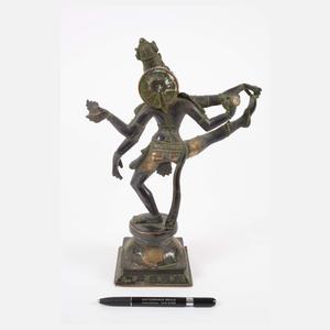 Bronzeplastik Shiva