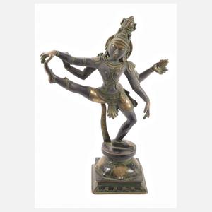 Bronzeplastik Shiva