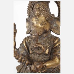 Bronzeplastik Ganesha