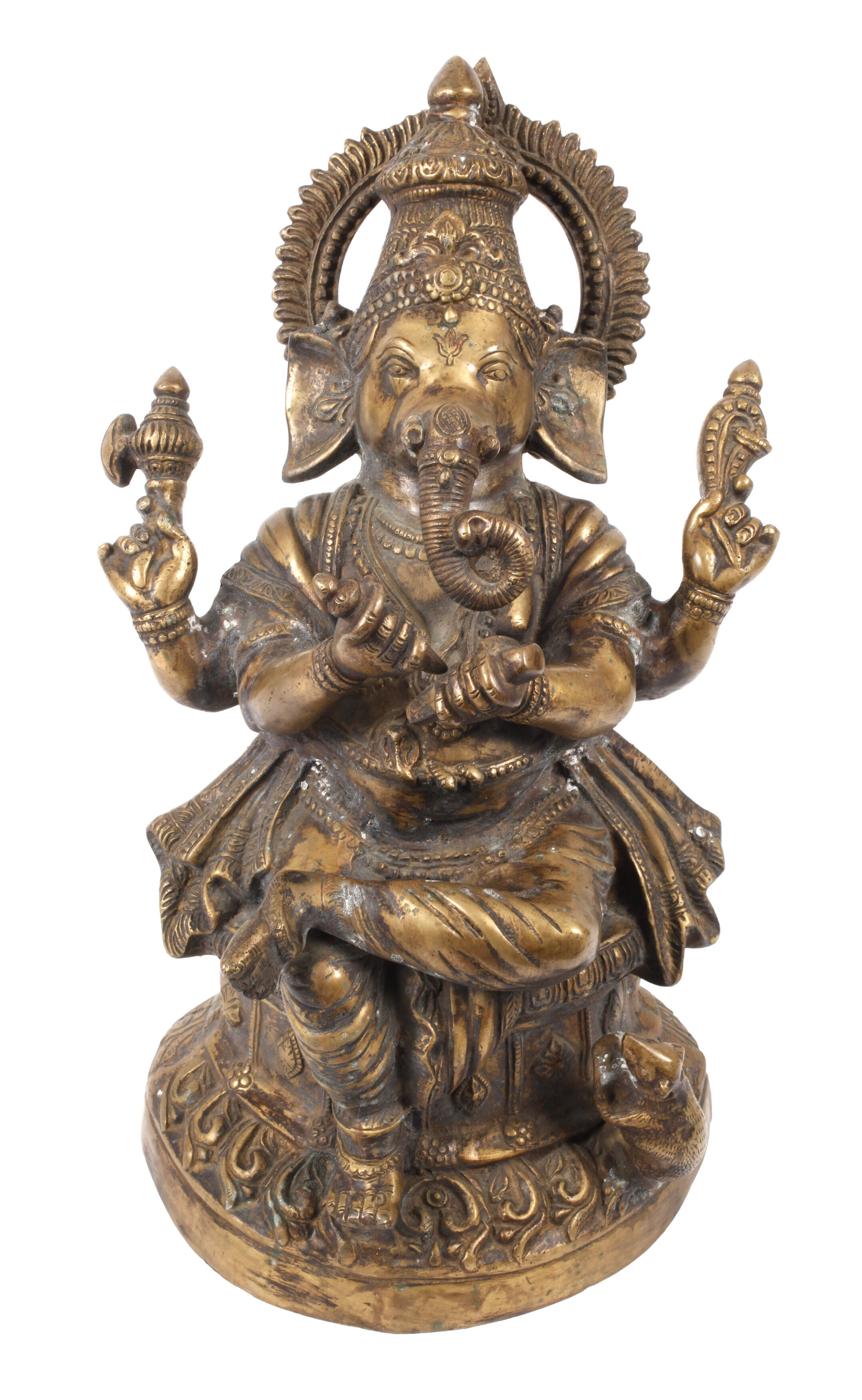 Bronzeplastik Ganesha