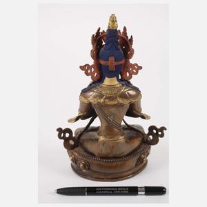 Bronzeplastik Vajrasattva