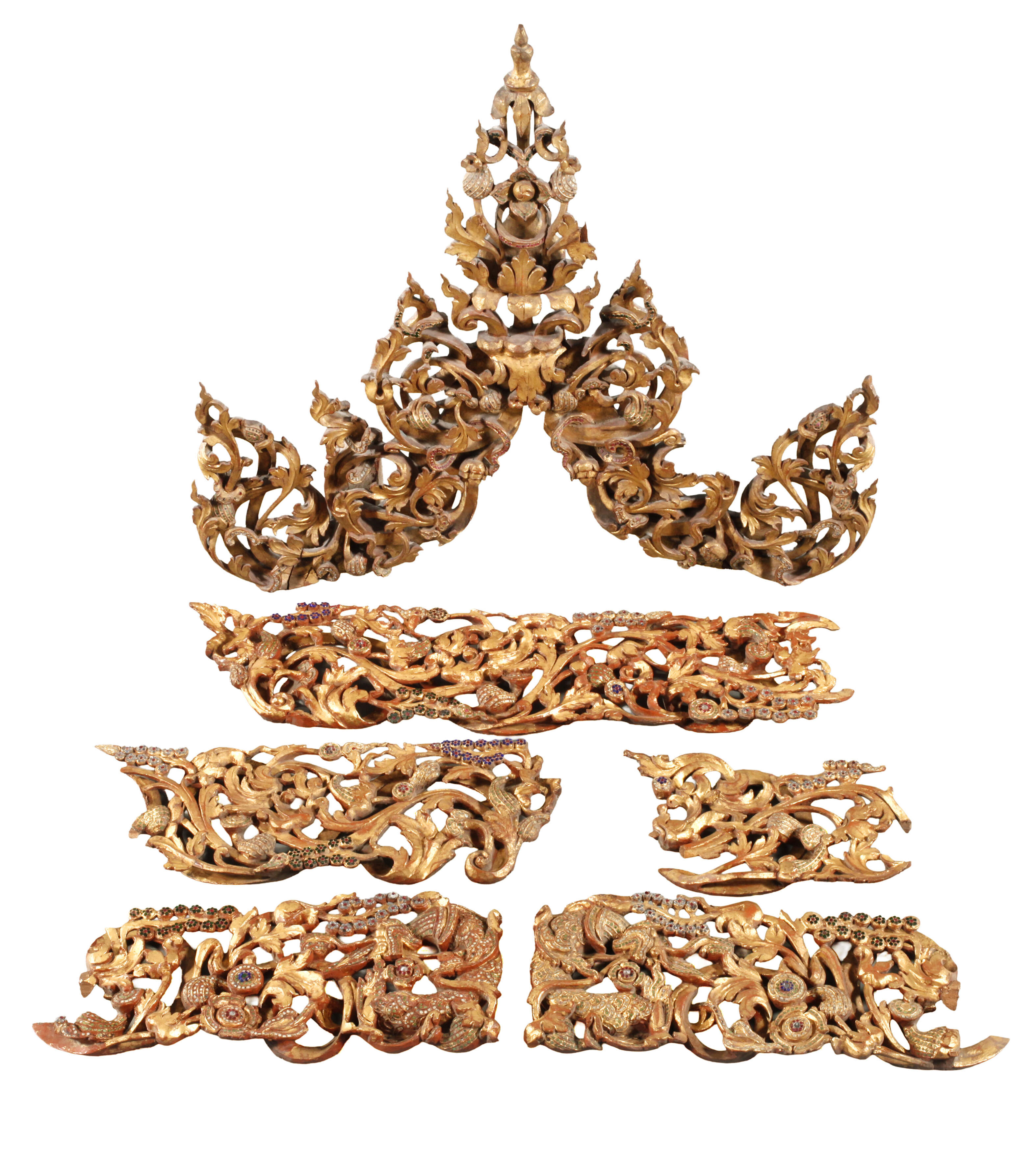 Konvolut Zierappliken