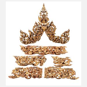 Konvolut Zierappliken