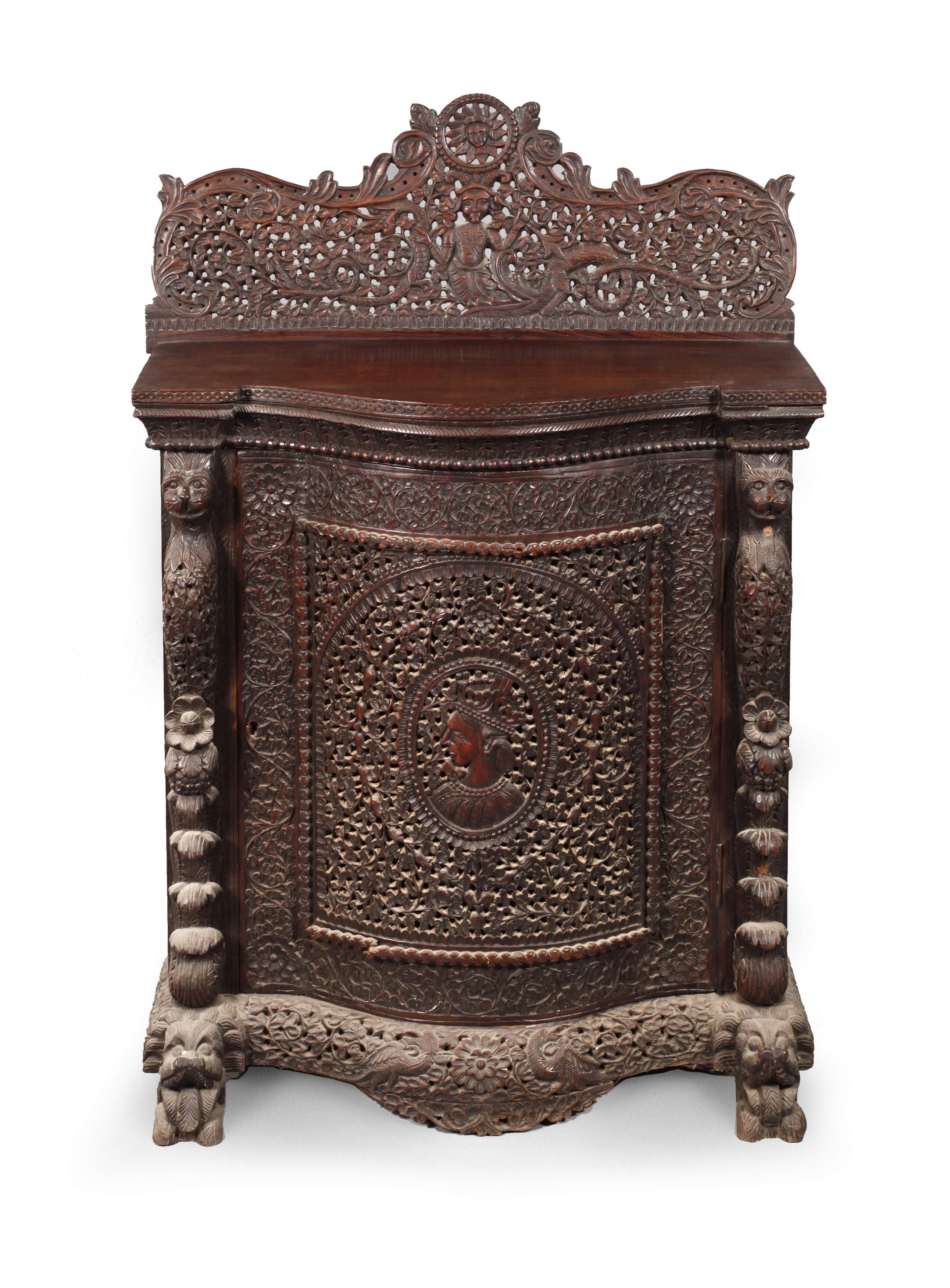 Südindische Prunkkommode