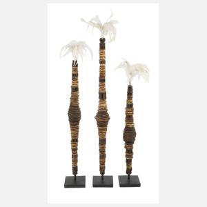 Drei Wunderkammerobjekte