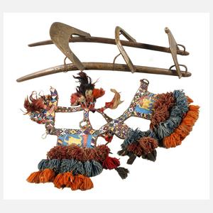 Kamelschmuck und Sattel