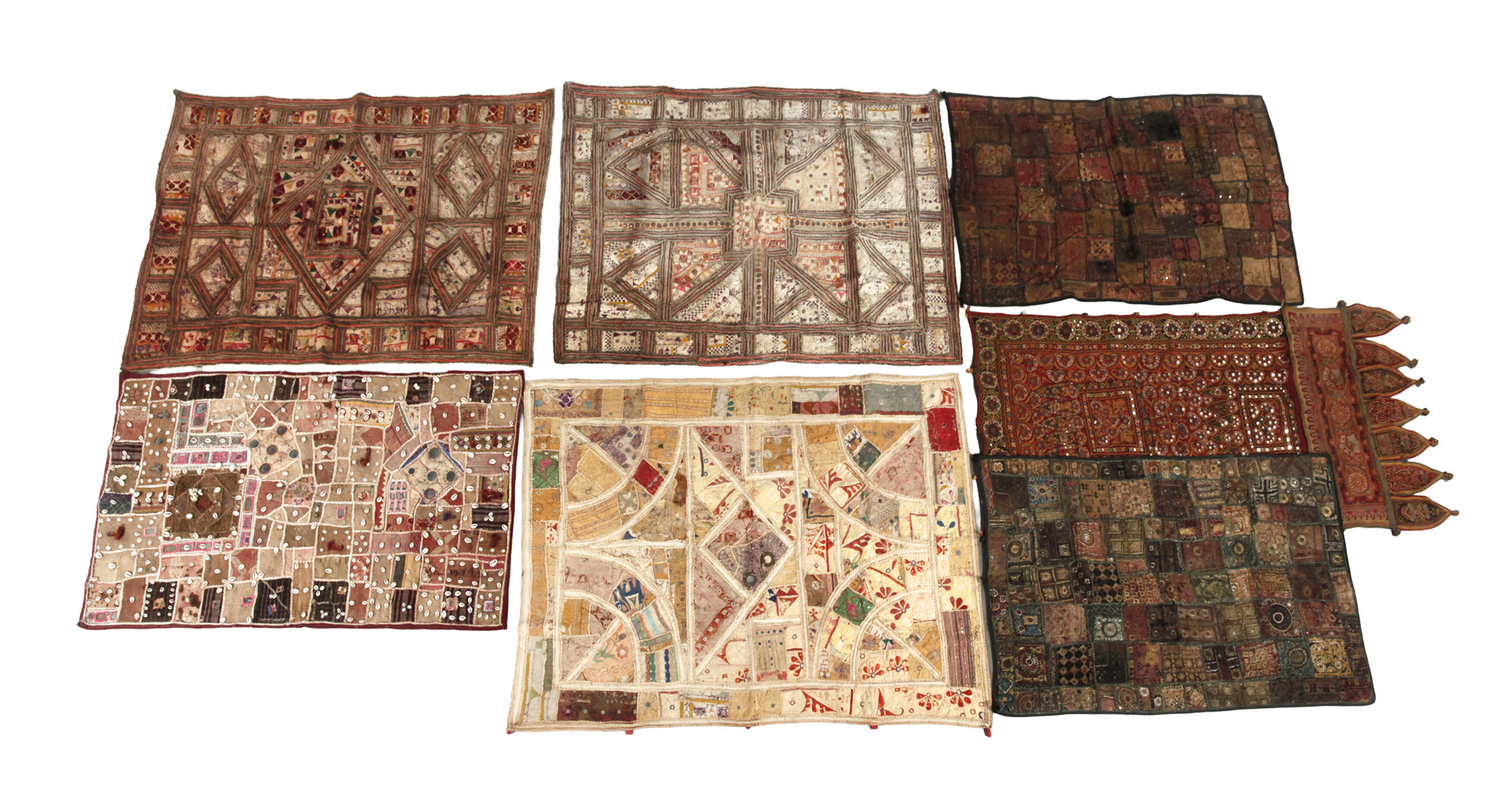 Konvolut Wandbehänge