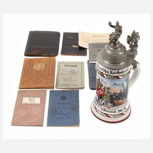 Reservistenkrug Leibgarde Darmstadt und Papiere